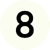 Billard Billardkugel Nr. 8