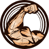 Arm Muskel biceps Logo Kraft Kraft
