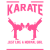 Karate girl gift