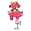 Flamingo Handtasche 