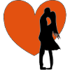 Lovers in one heart