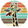 Retro Giraffe