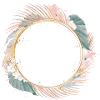Pampas grass wreath customizable