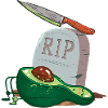 Avokado Rip Rest in Peace Knife Avokado