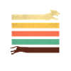 Dachshund dachshund retro stripes