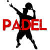 Padel Black - Red