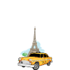Pariisin matkamuisto Eiffel-torni Selvisin matkastani