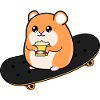 Skate Hamster