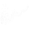 Music notes white