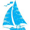 sailing sailboat design blue