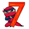Fils Ninja de 7 ans