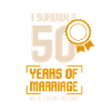 50th Wedding Anniversary Husband Wife 50 Years