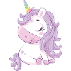 unicorn purple
