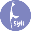 sylt ,blue, island,logo, circle
