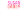 Sugar Daddy White Pink Red