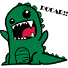 Cartoon dino