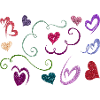 Glitter Heart Design