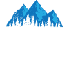 Mountains Blue black