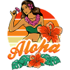 Hula fille Aloha