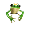 Petite grenouille mignonne - Embrasse-moi