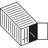 ISO-Container Seecontainer Schiffscontainer TEU