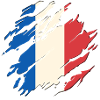 La bandiera francese spacca la bandiera francese