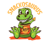 Cute dinosaur snackosaurus gift snacks