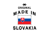 Fabriqué en drapeau drapeau Slovaquie