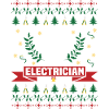 Electrician Ugly Electricity Christmas