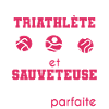 cadeau marrant triathlète sauveteuse