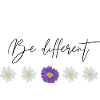 Be different