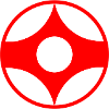Kyokushin kanku symbol, sign