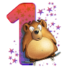 1st Birthday Second Year Bear