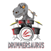 Dinosaur Drummersaurus Drums Sticks Drums
