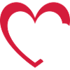 Plane and heart