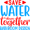 Bathroom humor shower set