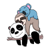 Panda Faultier et Koala