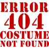 Erreur 404 - Costume introuvable