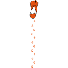 Fox with tracks