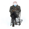 Bernie in Chair meme