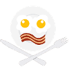 Breakfast Breakfast Fried Eggs Bacon Eggs Face