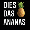 Dies das Ananas schwarz