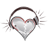 Heartbeat with headphones