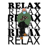 Bernie Sanders Relaxing
