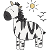 zebra