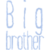 Big Brother - minimalistyczny design
