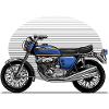 Oldtimer-Motorrad