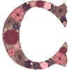 Flower Letter C