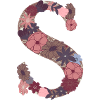 Flower Letter S