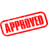 approved approved stamp